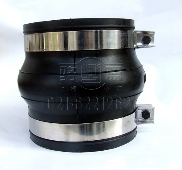 駱盈卡箍式異徑橡膠接頭