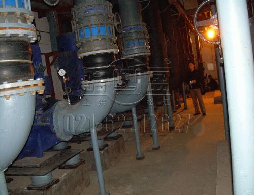 四川省涼山州金陽縣異徑橡膠接頭實(shí)際應(yīng)用圖